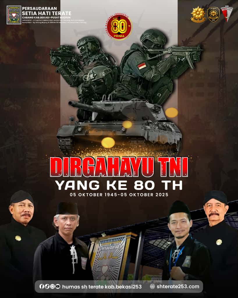DIRGAHAYU TNI YANG KE 80 TH